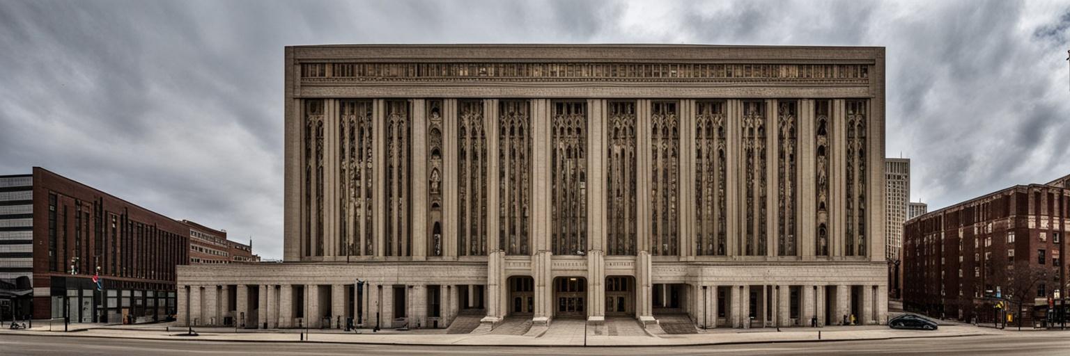 Route information about Masonic Temple of Detroit, Detroit,Michigan