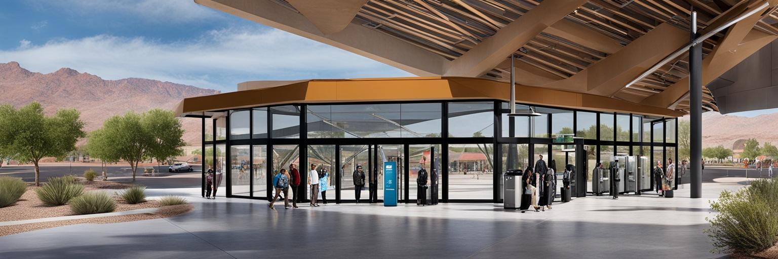 Route information about Centennial Hills Transit Center, Las Vegas,Nevada