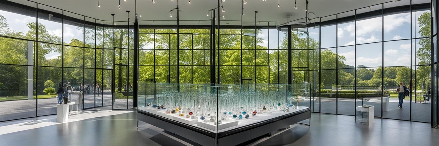 Route information about The Corning Museum of Glass, New York