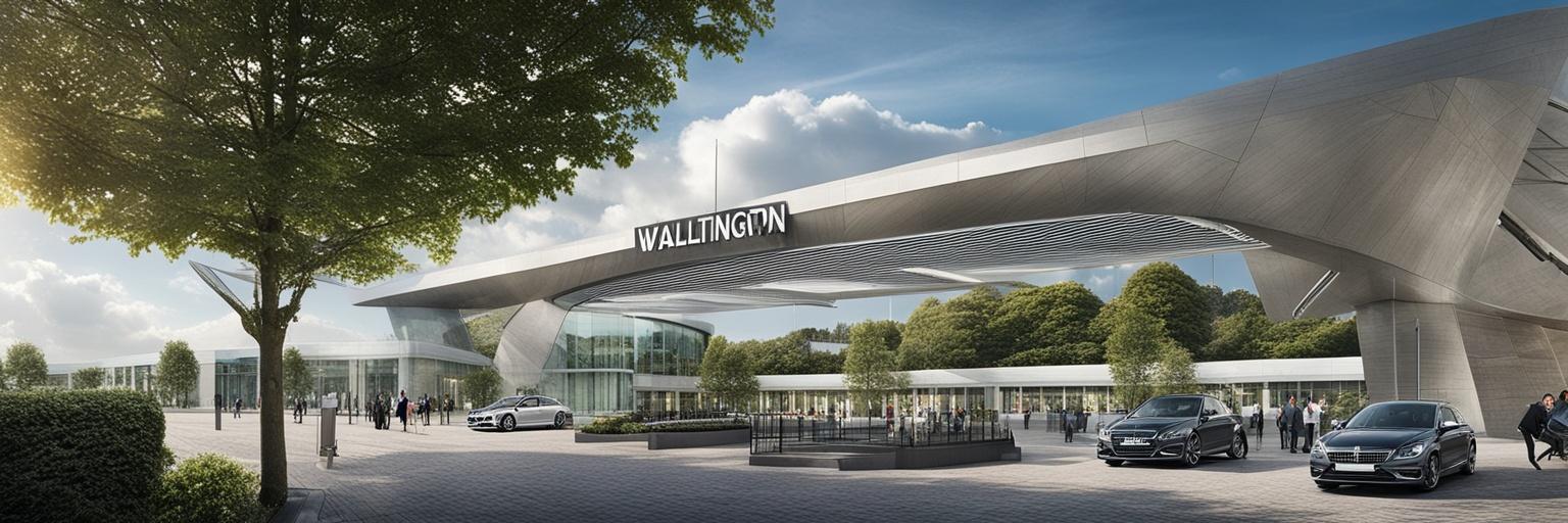 Taxi Route info - from Gatwick Airport South Terminal to Wallington