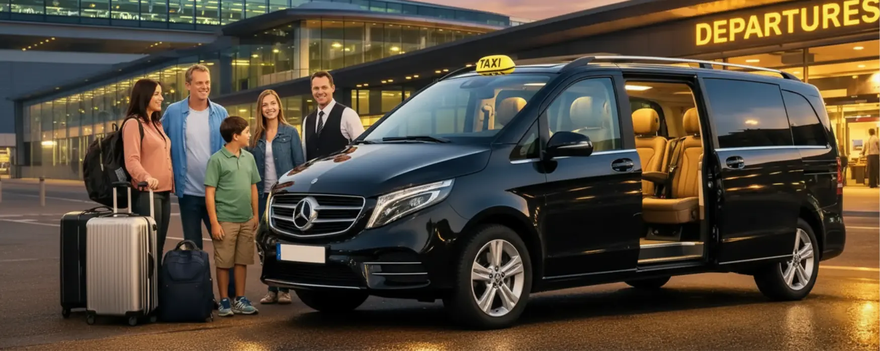 6 seater taxi london