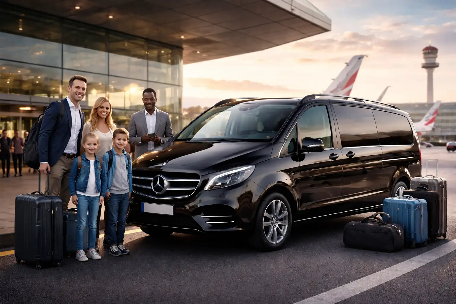 8 seater taxi london