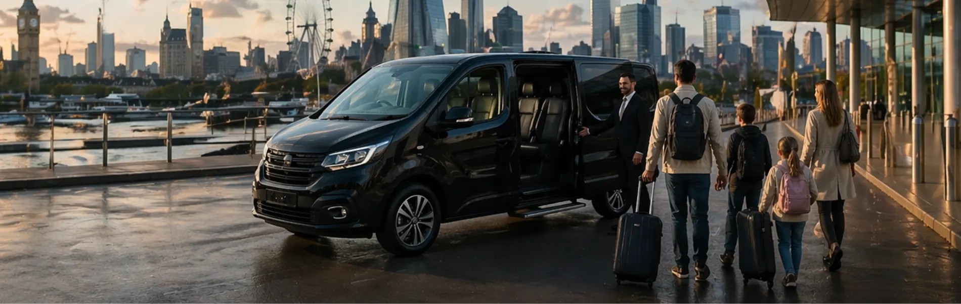 9 Seater Minibus Hire with Driver in London