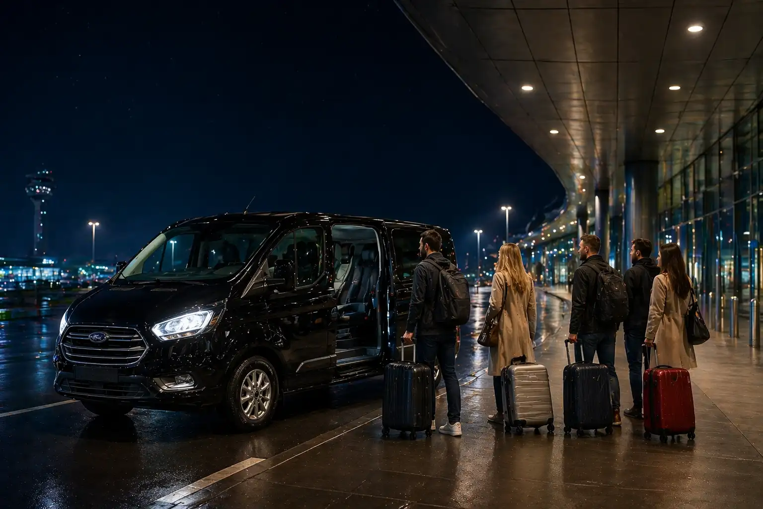 9 seater for hire 24 hours