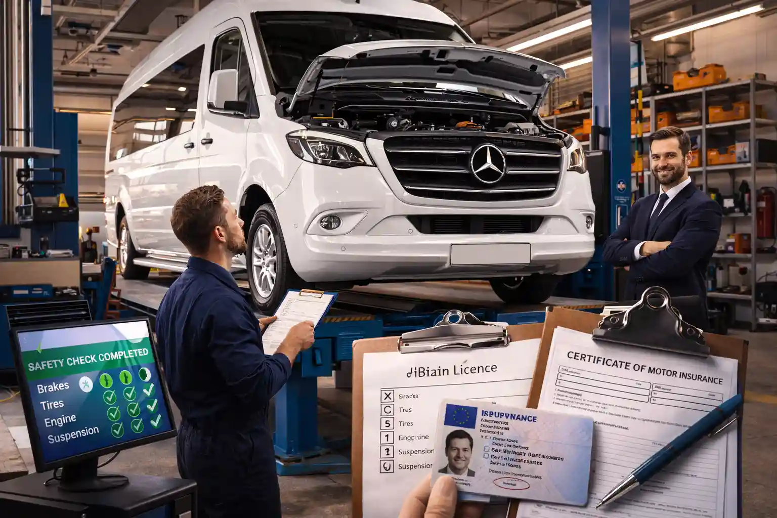 Safe & Fully Maintained Vehicles