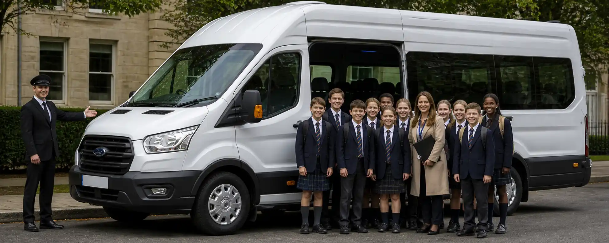 17 Seater Minibus Hire With Driver in London