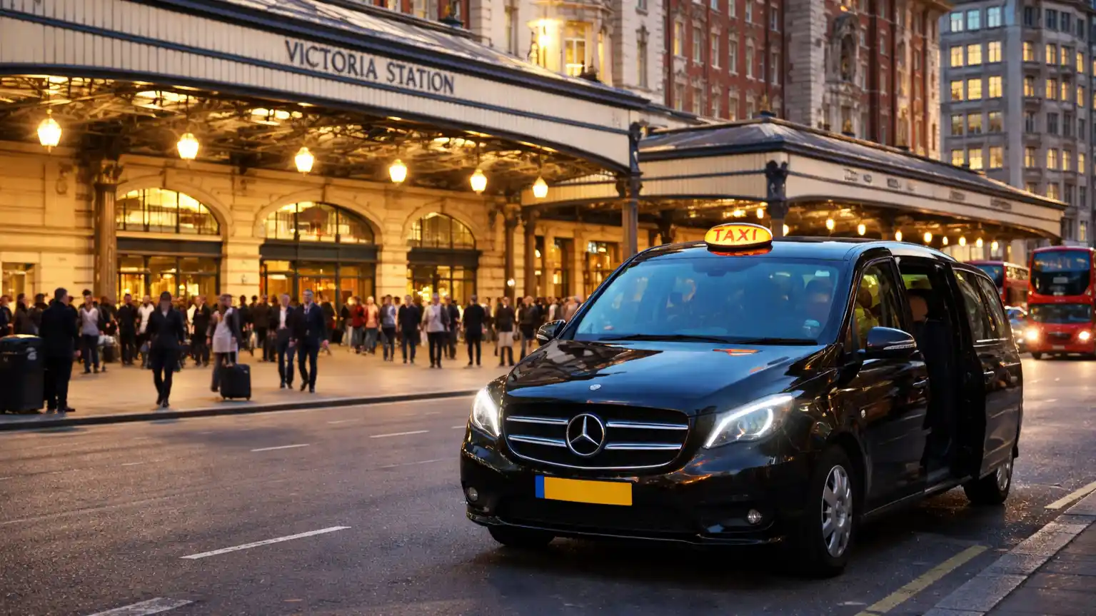 Taxi from Victoria Station London