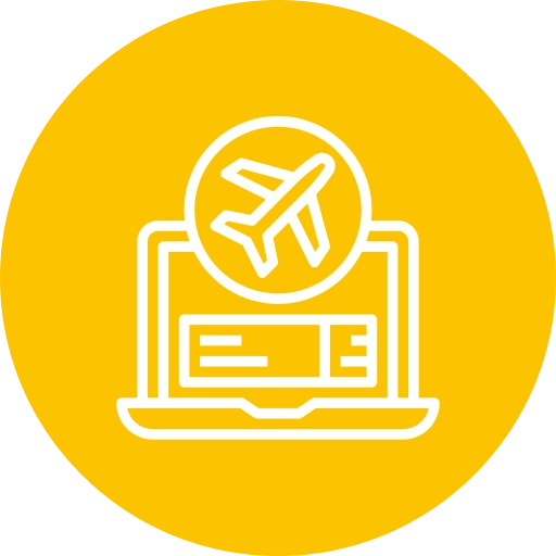 Flight monitoring service icon