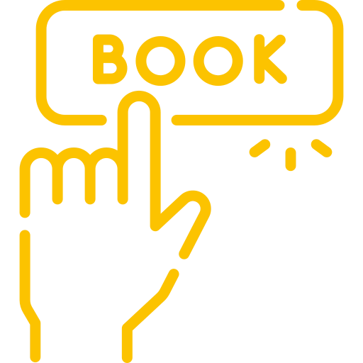Easy online booking icon