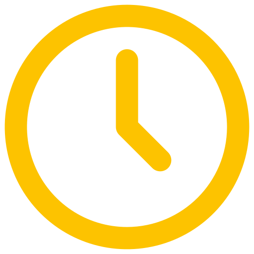 Punctual airport pickup icon