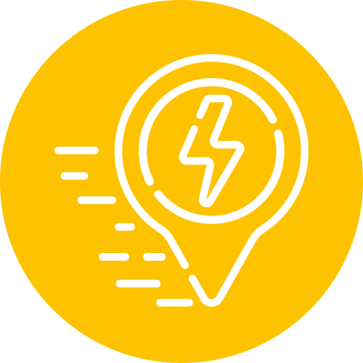 M25 motorway route icon