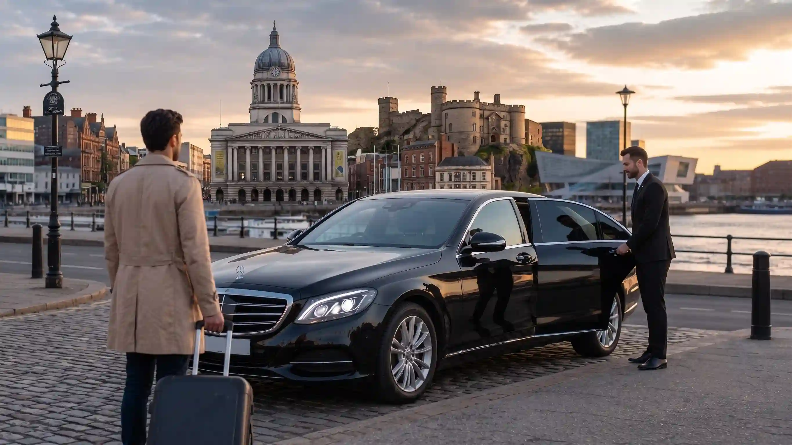 taxi from Nottingham to Gatwick Airport