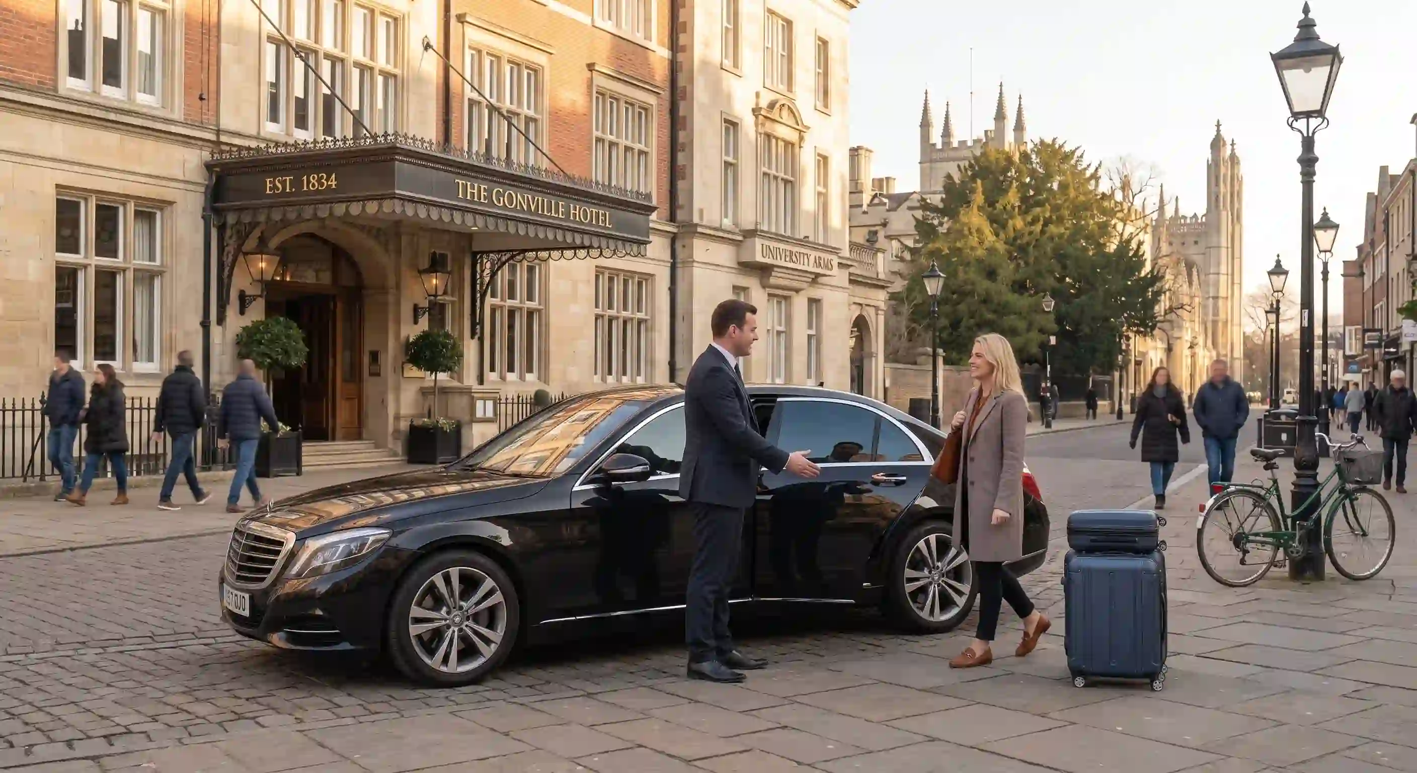 Airport taxi transfers Cambridge to Gatwick