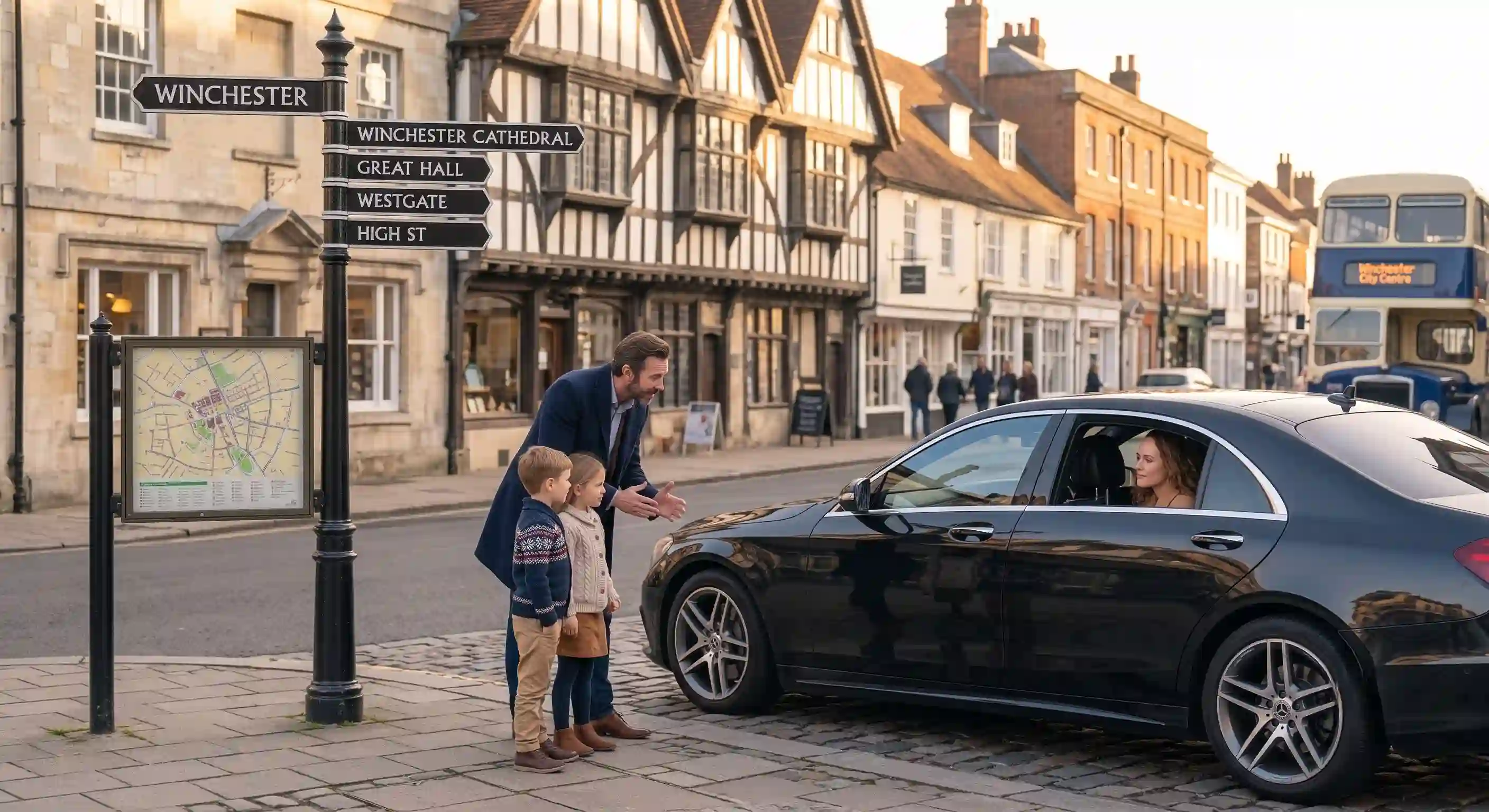 Taxi from Winchester to Gatwick
