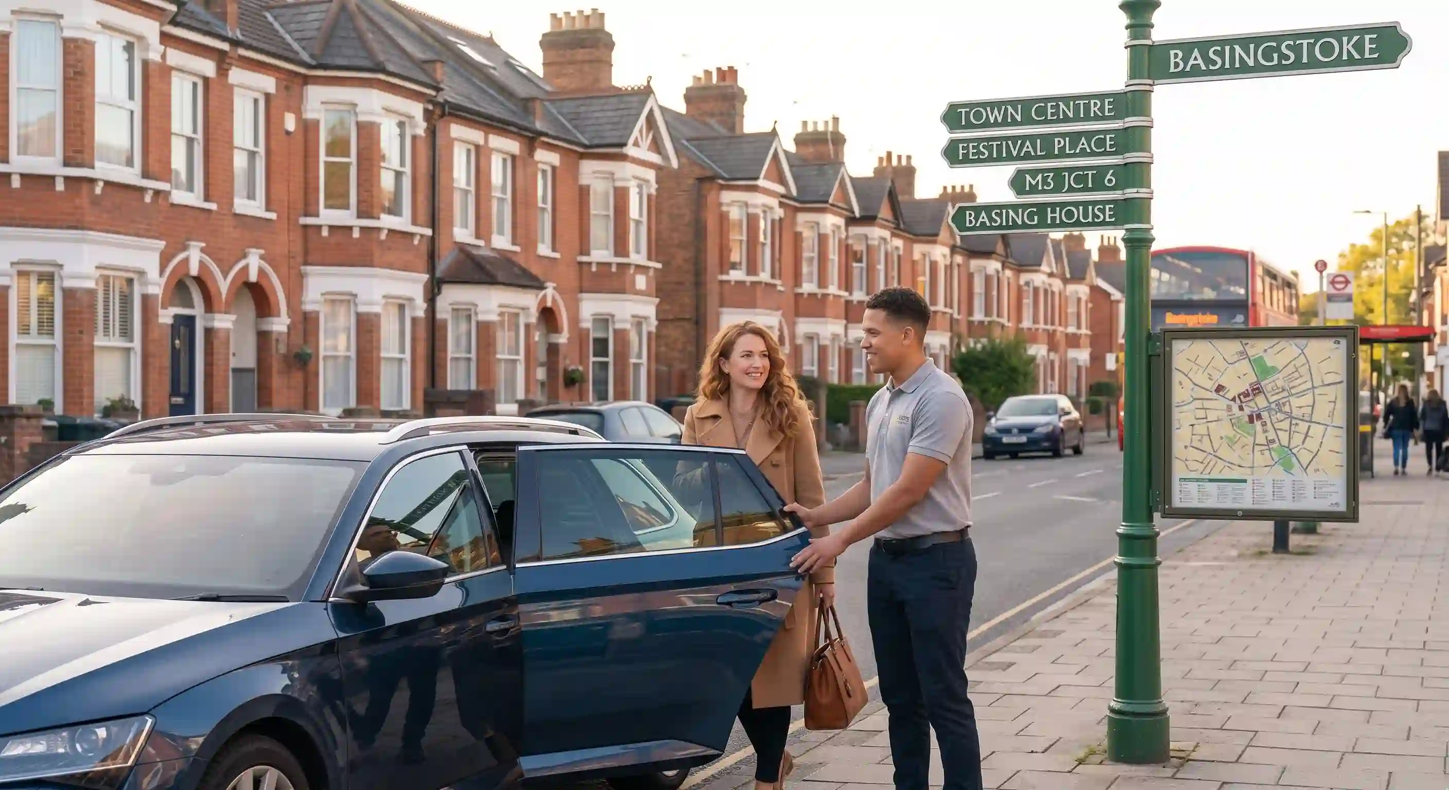 Taxi from Basingstoke to Gatwick