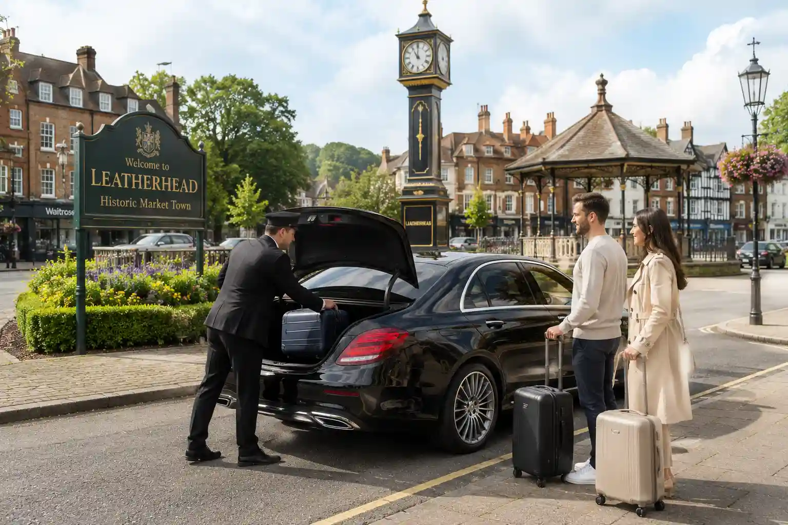 Taxi from Leatherhead to Gatwick airport