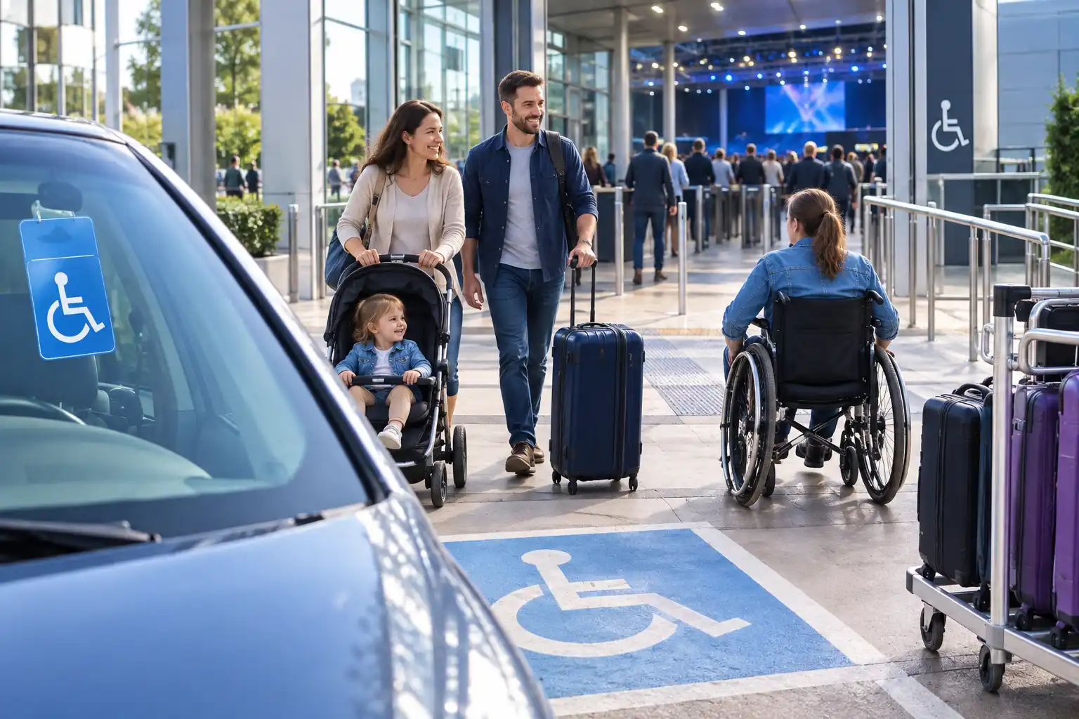 Gatwick South Terminal Blue Badge holders and accessibility