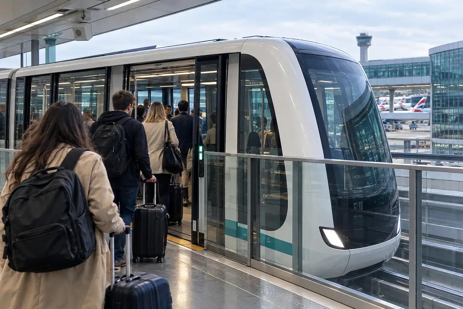 Gatwick inter terminal shuttle train