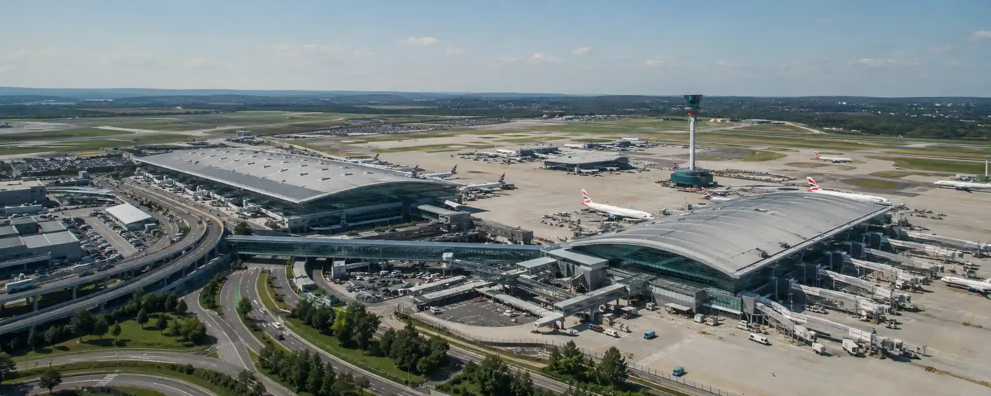 Gatwick Airport Map North and South Terminals