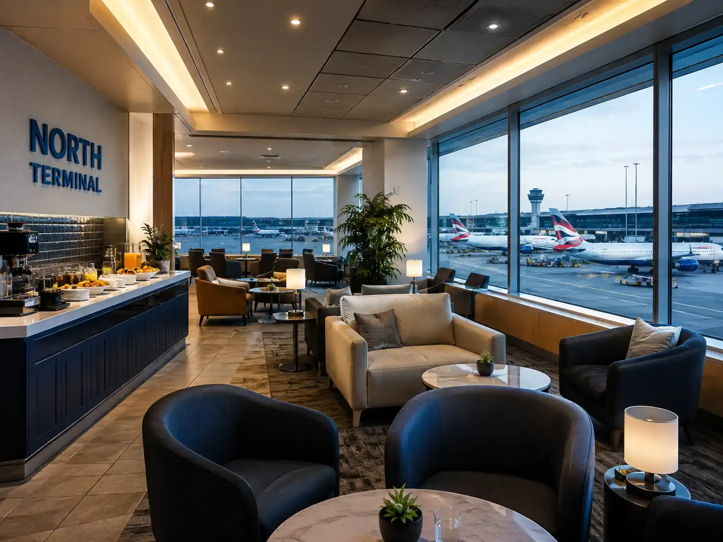 lounges in North Terminal Gatwick