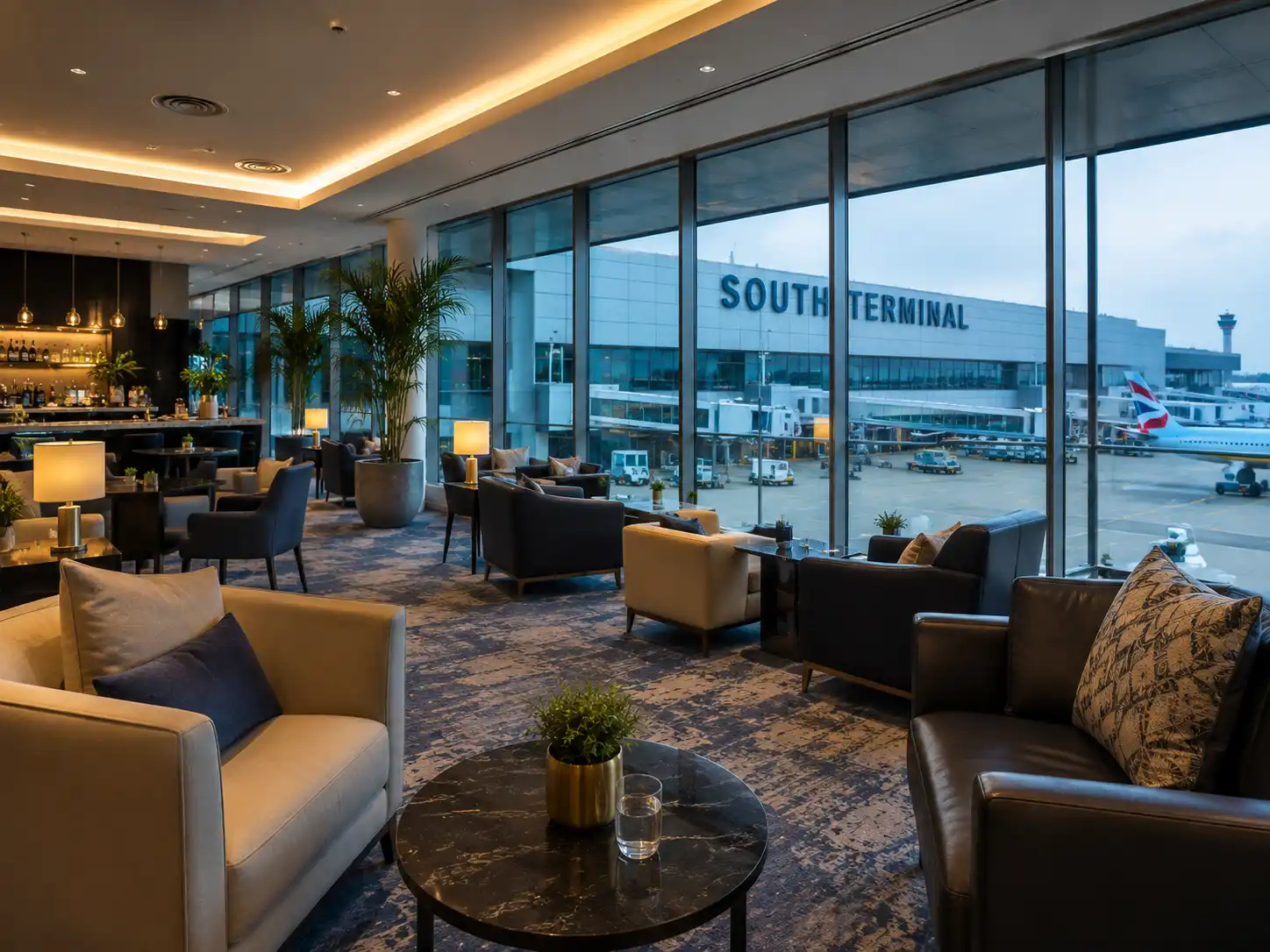 Airport Lounges at Gatwick South Terminal