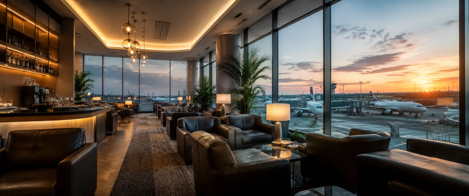 VIP Lounge at Gatwick Airport