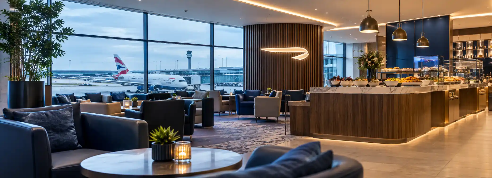 BA Lounge Gatwick