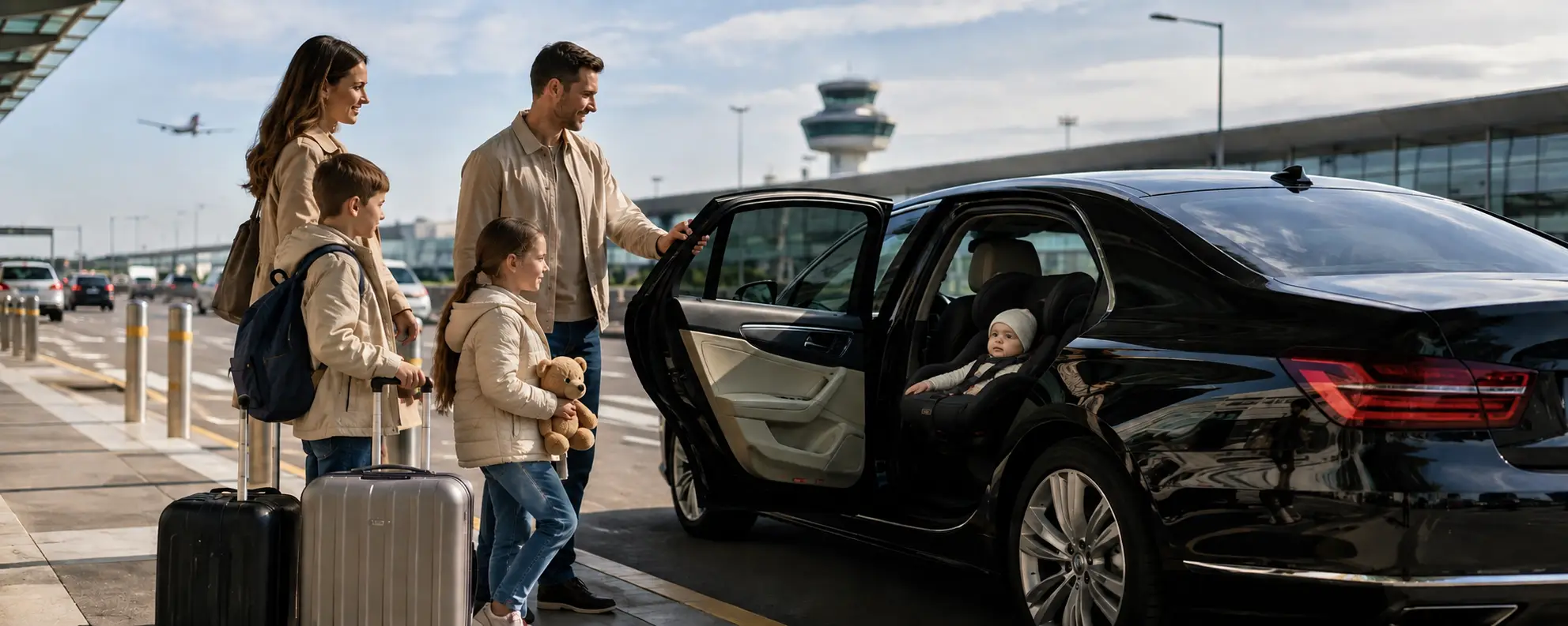 Gatwick Taxi With Child Seat