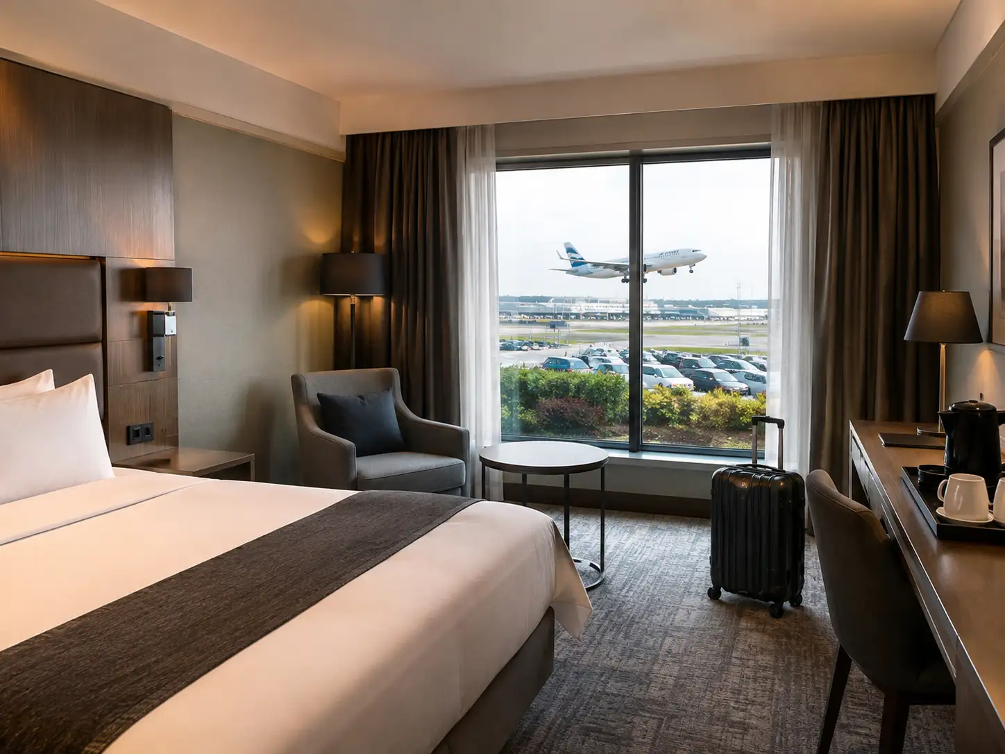 airport hotels near gatwick with parking