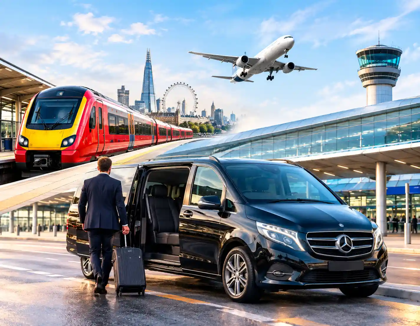 London to Gatwick Airport transfer options