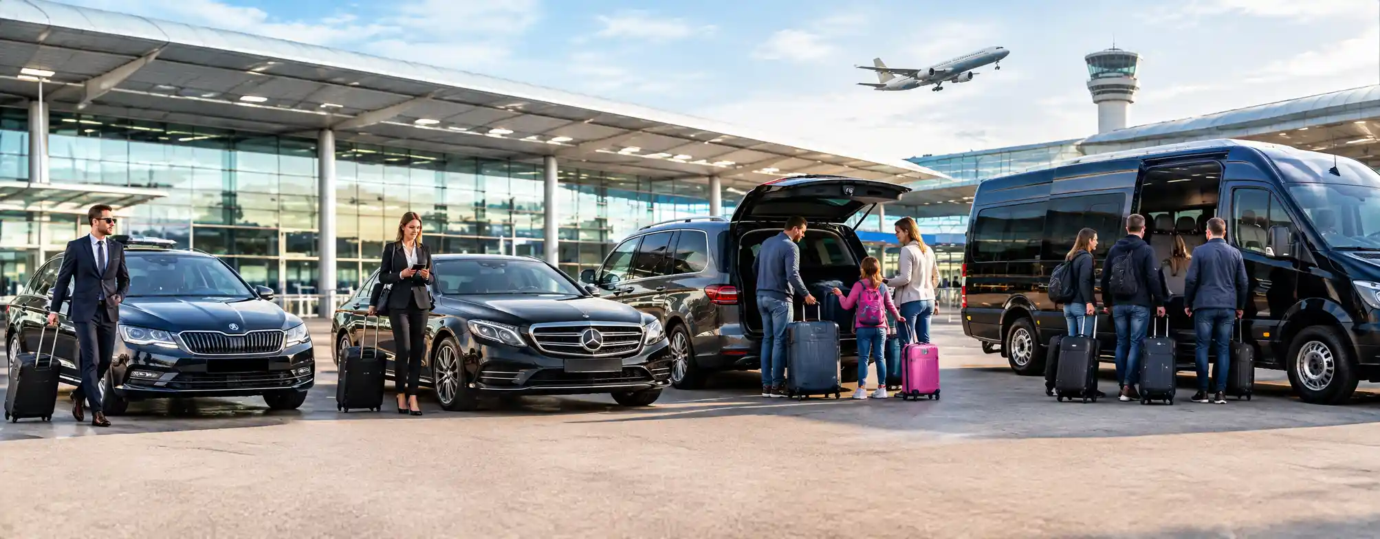 minibus for Gatwick airport transfer