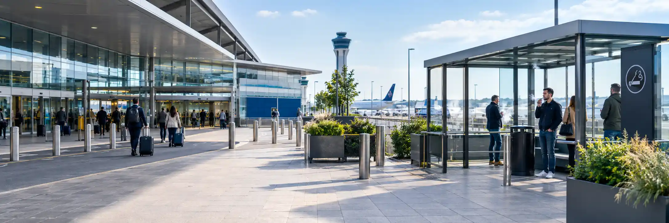 Smoking Area at Gatwick Airport Guide