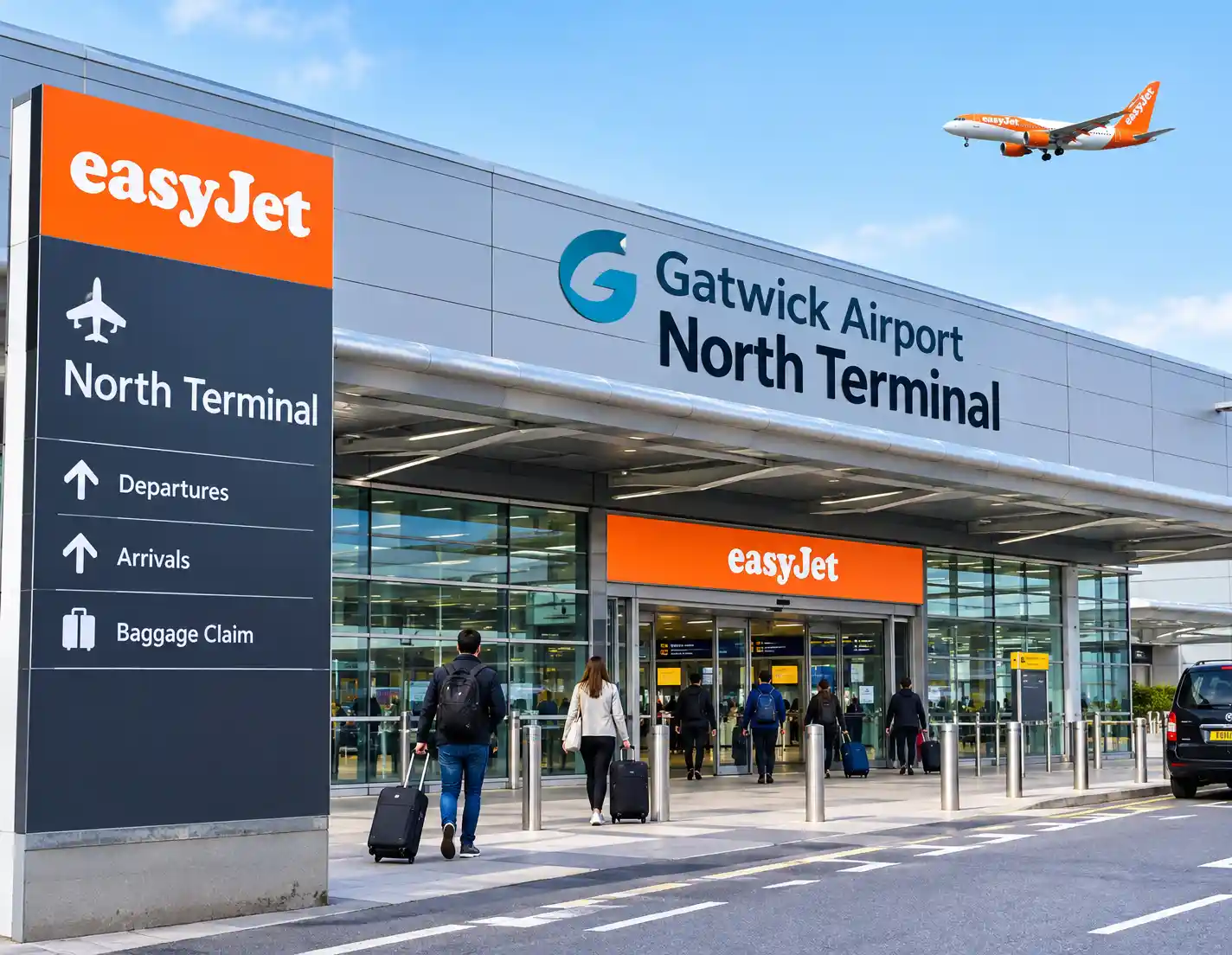 easyJet Gatwick North Terminal