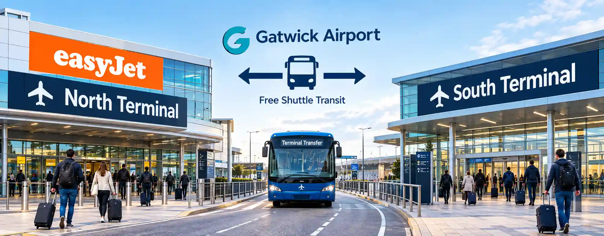 easyJet moved to Gatwick North Terminal