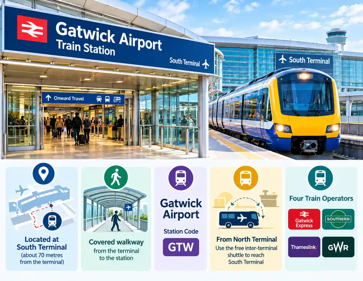 Gatwick Airport train station