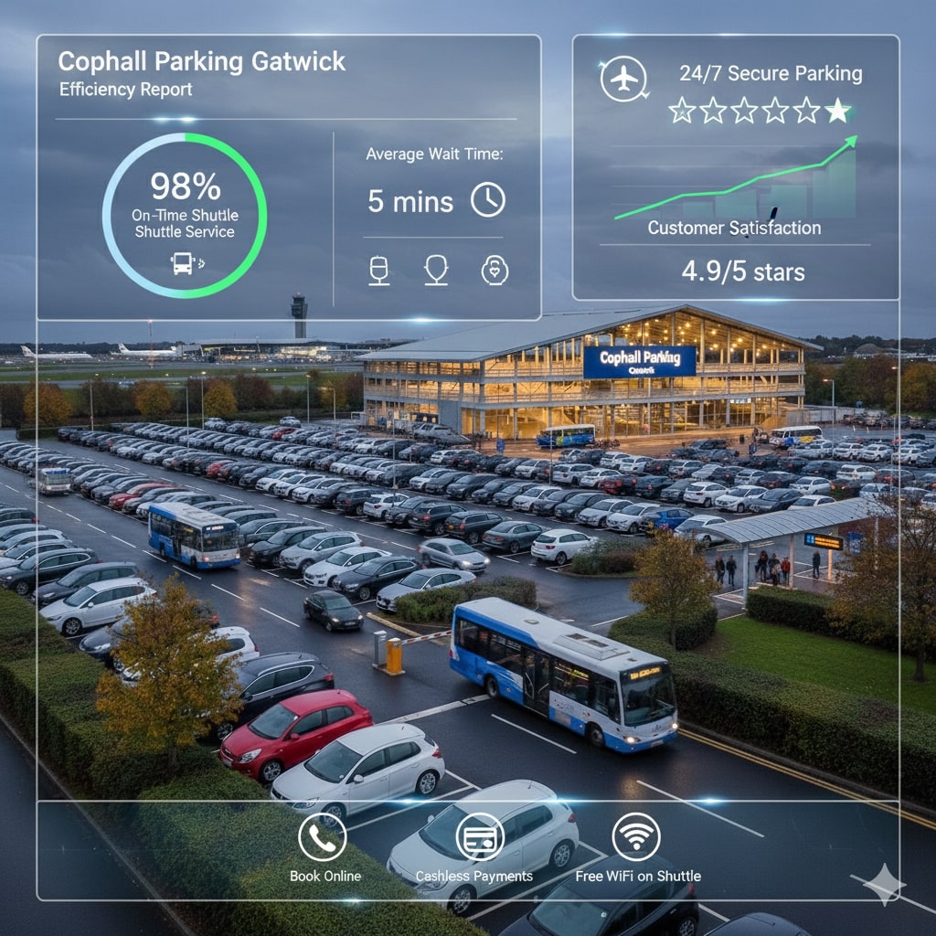 Why Cophall Parking is Gatwick's Top Park and Ride Choice in 2025