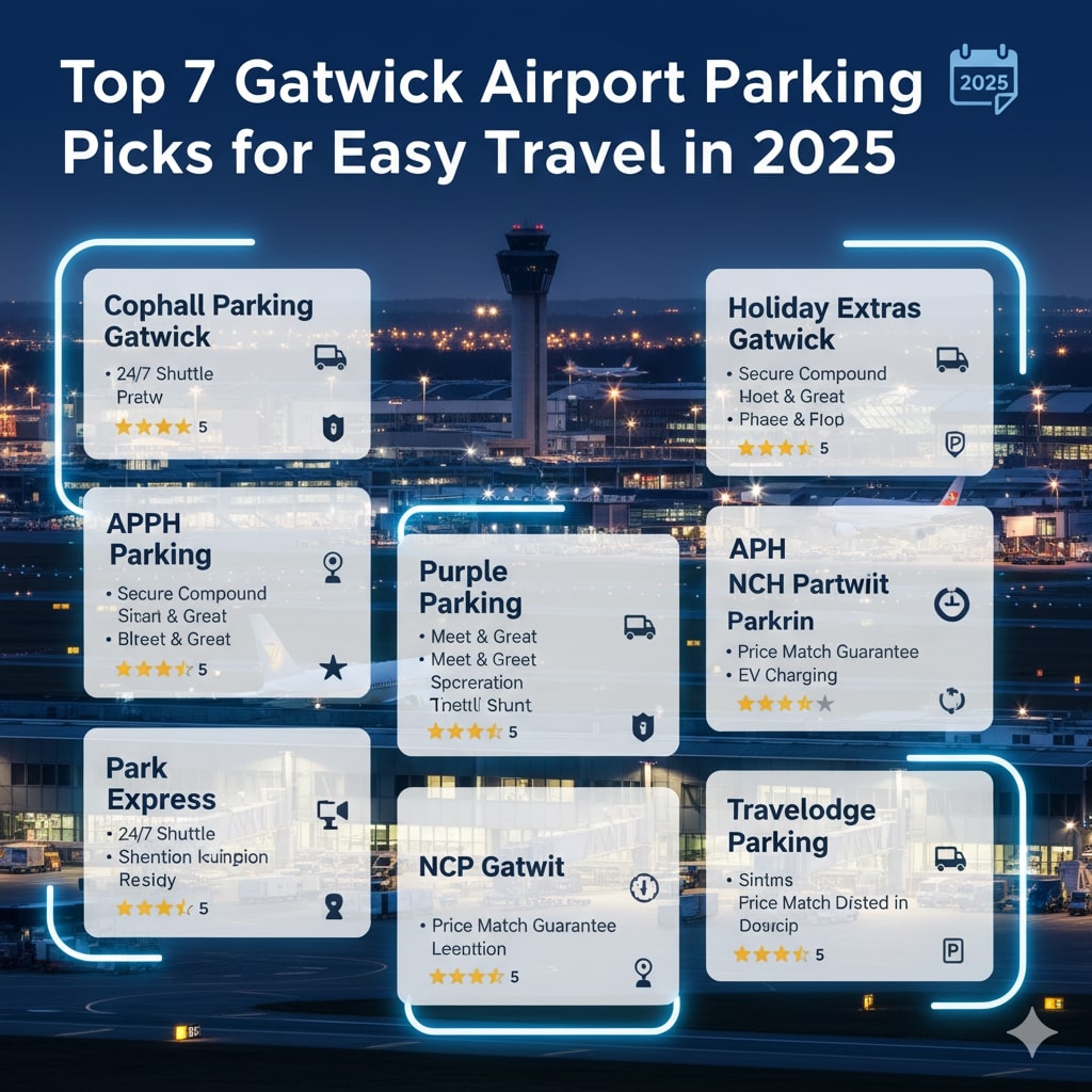 Top 7 Gatwick Airport Parking Picks for Easy Travel in 2025
