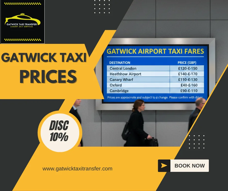 Blog Gatwick Airport Taxi Price – Cheap Airport Transfer & Gatwick Airport