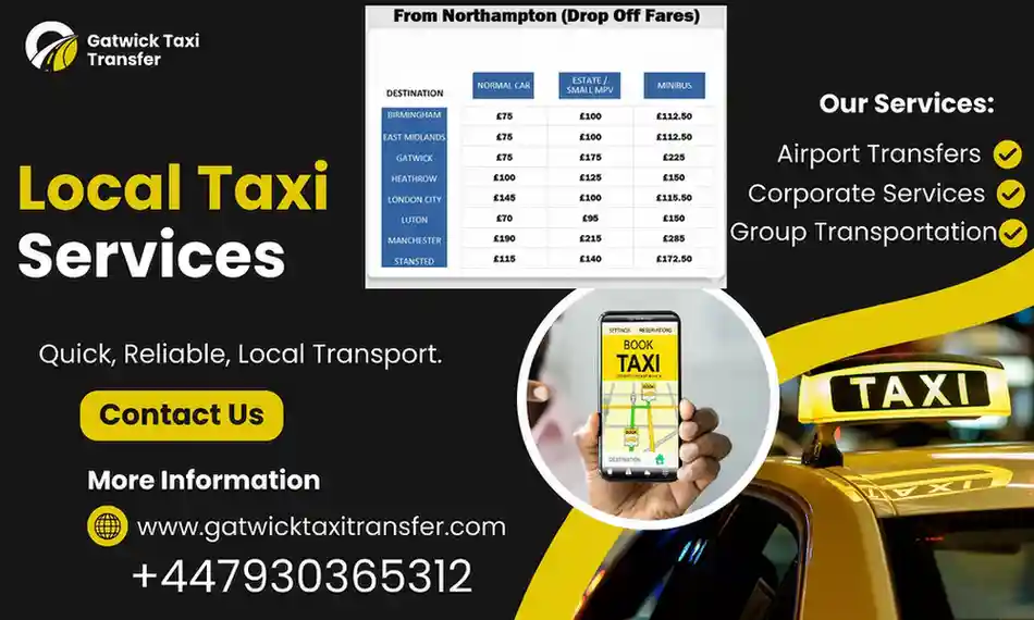 Northampton Airport Taxi Transfers to Heathrow Airport | Prices, Tips, and Relia