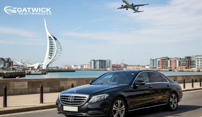 taxi from Portsmouth to gatwick airport