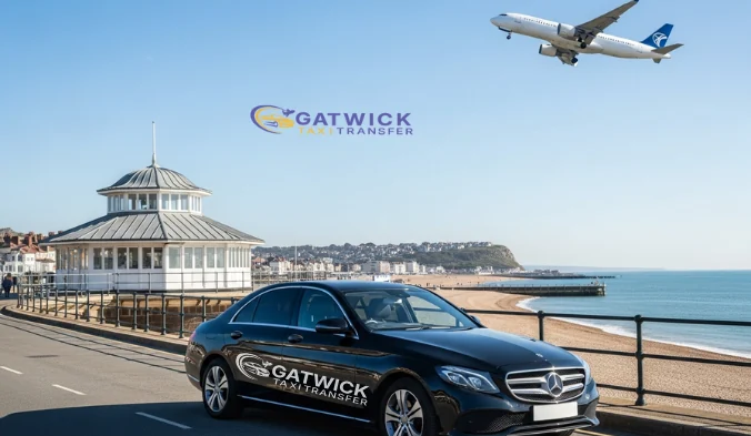 taxi transfer from Saltdean to gatwick airport
