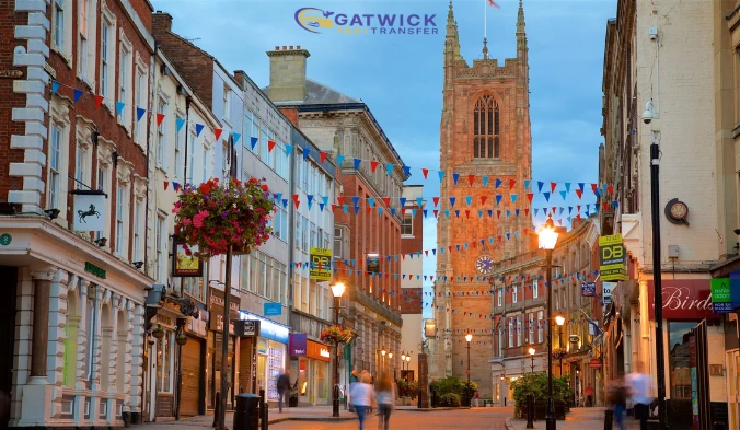 Derby City Centre and Cathedral