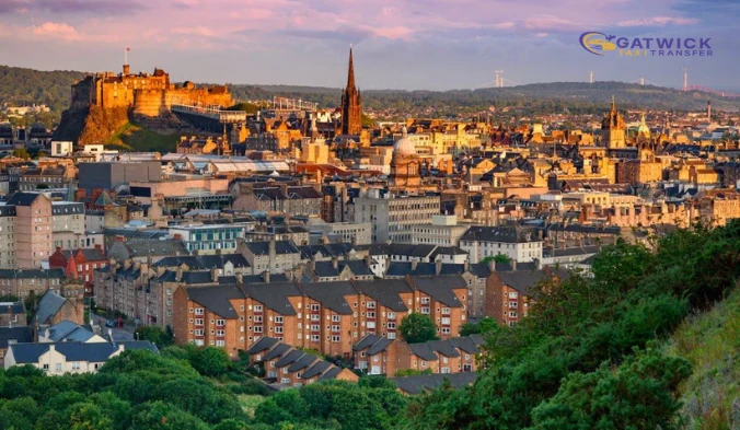 Edinburgh Castle and Skyline
