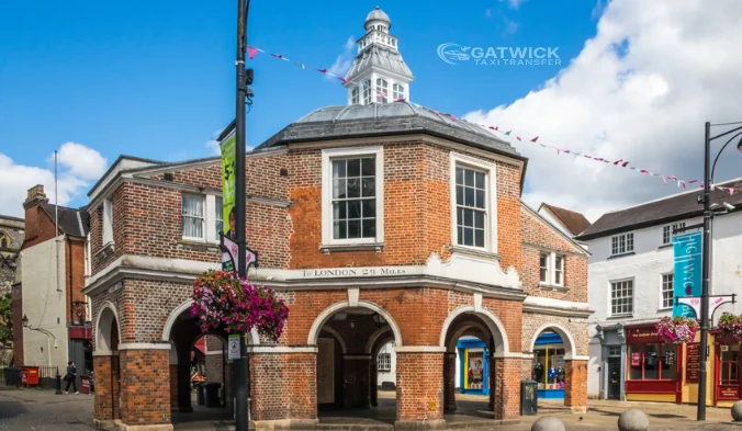 High Wycombe to Heathrow Airport Taxi Route