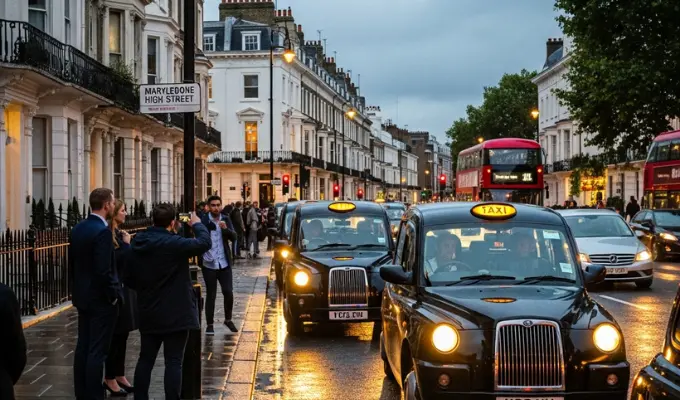 Taxi from Marylebone to London Heathrow Airport