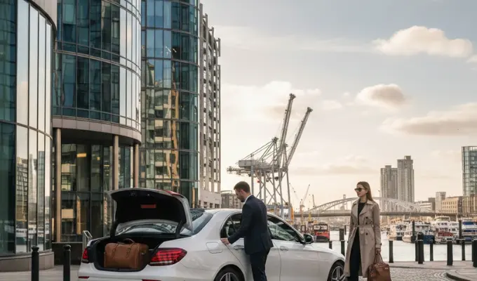 Docklands to London City Airport Taxi