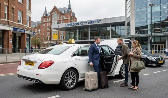 Taxi from Stratford to London City Airport LCY Transfer