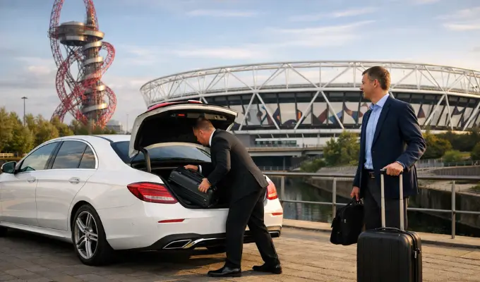Taxi from Olympic Park to London City Airport LCY Transfer
