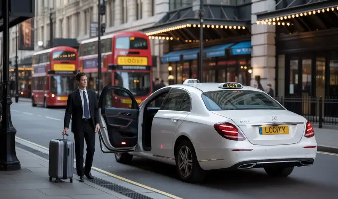 Taxi from West End to London City Airport LCY Transfer