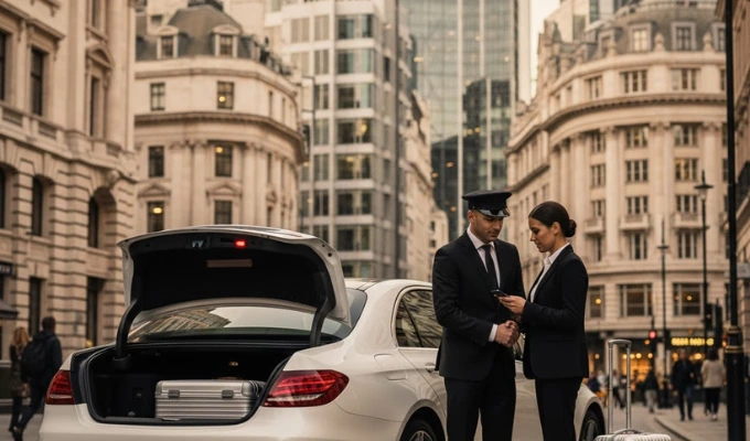 Taxi from Bank to London City Airport LCY Transfer